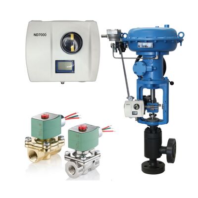 Wuzhong Control Valve with Valmet Me-sto Neles ND7000 Smart Control Valve Positioner and ASCO Solenoid Valve