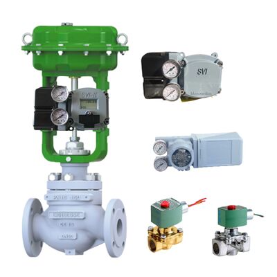 Van điều khiển khí nén Samson và Bộ định vị van điều khiển kỹ thuật số thông minh Masoneilan SVI2 và Bộ điều khiển điện khí nén 4700E đáng tin cậy và Samson 3730-3