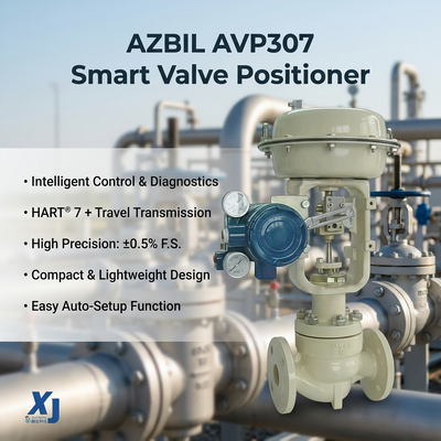 Azbil AVP307 HART Van điều khiển điện khí nén kỹ thuật số Bộ định vị van Van thí điểm Bộ lọc không khí Bộ điều chỉnh
