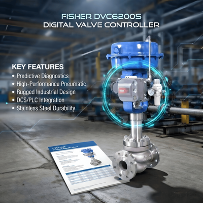 ASCO mới 2 Way Industrial Solenoid Valve F-isher FIELDVUE DVC6200 Điều khiển thiết bị định vị van kỹ thuật số thiết bị định vị van thông minh HART
