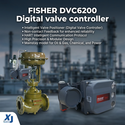 ASCO mới 2 Way Industrial Solenoid Valve F-isher FIELDVUE DVC6200 Điều khiển thiết bị định vị van kỹ thuật số thiết bị định vị van thông minh HART