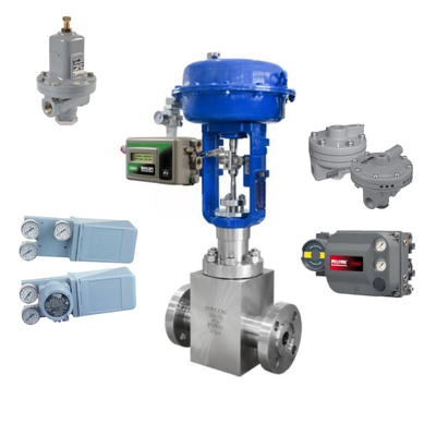 Ngành công nghiệp dầu khí FISH-ER Pneumatic Control Valve and Positioner Fish-er DVC2000 DVC6200 3582I và Masoneilan 4700E