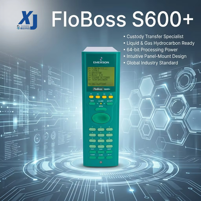 FloBoss S600+ máy tính dòng chảy máy tính dòng chảy công nghiệp lưu trữ chuyển khí chất lỏng quy trình dòng chảy điều khiển