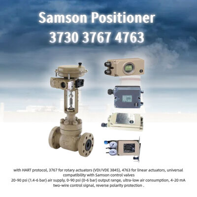 Bộ định vị Samson chống cháy nổ điện khí nén kỹ thuật số hoàn toàn mới 3730 3767 4763 Van khí nén Trung Quốc