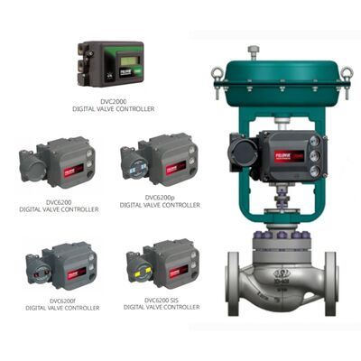 Fier FIELDVUE DVC6200 Digital Valve Positioner Double Acting with Feedback Công nghiệp tự động hóa
