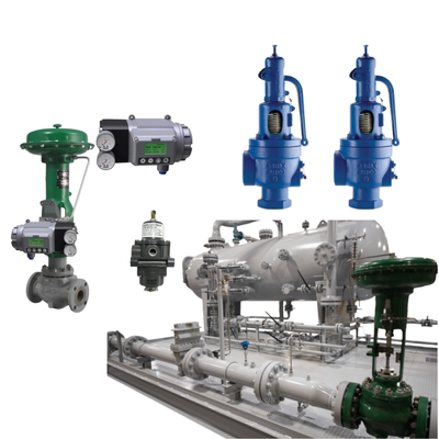 New Pneumatic Control Valve Fish-er Valve và Positioner SVI3 và SG đáng tin cậy sắt cơ thể Spirax Sarco SV60 Safety Valve trong kho