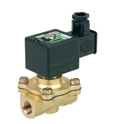 ASCO 210 Series 2 Way Brass Solenoid Valve Pilot hoạt động bình thường Khóa nước Không khí Kiểm soát chất lỏng khí