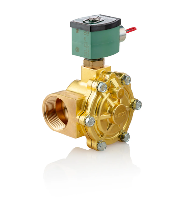 ASCO 210 Series 2 Way Brass Solenoid Valve Pilot hoạt động bình thường Khóa nước Không khí Kiểm soát chất lỏng khí