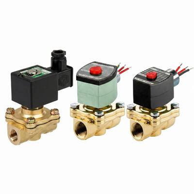 ASCO 210 Series 2 Way Brass Solenoid Valve Pilot hoạt động bình thường Khóa nước Không khí Kiểm soát chất lỏng khí