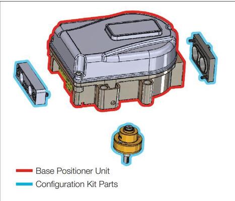 Flowserve Logix 1500 HART thông minh giao thức Digital Valve Positioner Flow Control Dầu ngành hóa chất