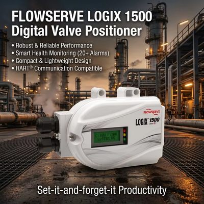 Flowserve PMV D20 Limit Switch Box Valve Controller HART Communicator Flowserve Logix 1500 Định vị van kỹ thuật số