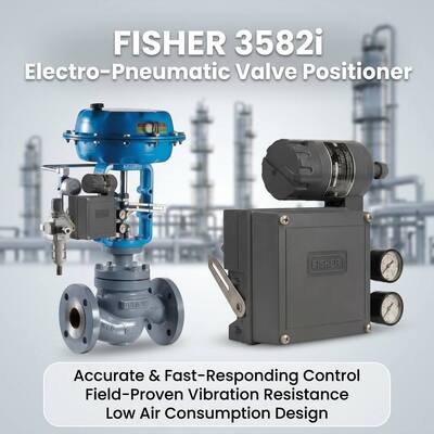 F-isher 3582i Máy định vị van điện khí nén Giá cạnh tranh Bán nhanh