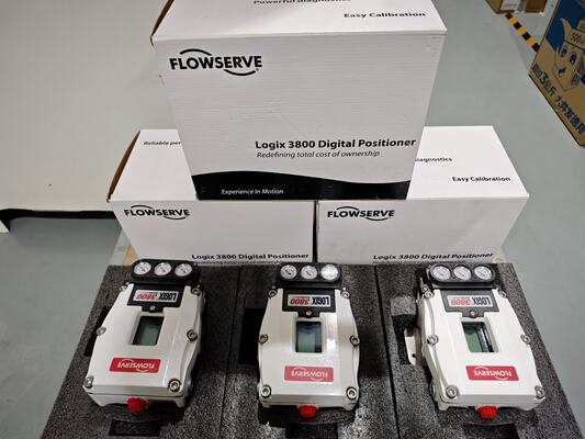 Bộ định vị van kỹ thuật số Flowserve Logix 3800 3800E có độ chính xác cao Các bộ phận van điều khiển đáng tin cậy còn hàng