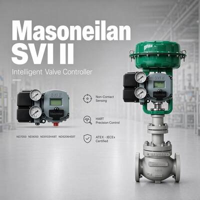 Masoneilan SV II AP Máy định vị van kỹ thuật số hiệu suất cao SVI2-21123111