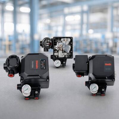TISSIN TS600R Rotary Electro Pneumatic Valve Positioner 4 20mA IP66 Quản lý Bộ điều khiển nhôm đúc
