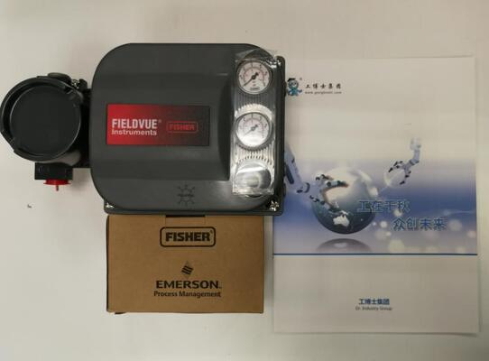 Brand New OEM F-isher Butterfly Pneumatic Control Valve and DVC6200 Valve Positioner