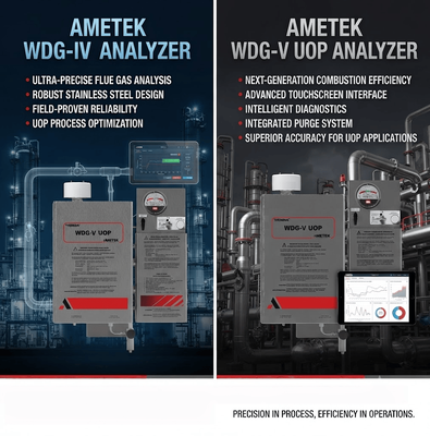 Ametek WDG-IV UOP Analyzer Zirconia Oxy Measurement Process Gas Analyzer Công nghệ phân tích quá trình