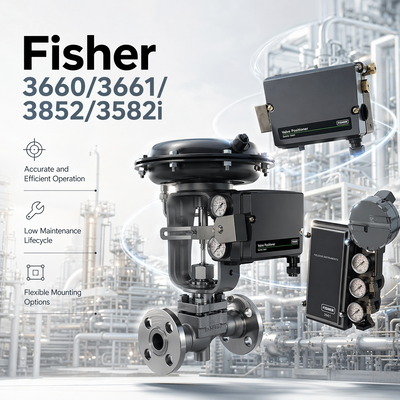 F-isher gốc 3660/3661/3852/3582i Máy định vị van điện khí OEM