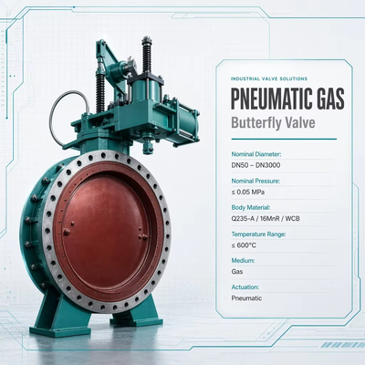 Trung Quốc OEM Pneumatic Gas Butterfly Valve Metallurgical Gas Pipeline Blast Furnace Công nghiệp