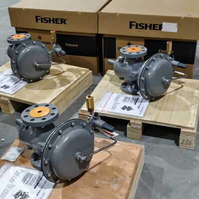 High Quality Fi-sher 1098-EGR Pilot Operated Natural Gas Pressure Reducing Valve Gas Pressure Regulator