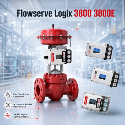 Flowserve mới Logix 3800 3800E Máy định vị van kỹ thuật số