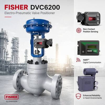 Fisher FIELDVUE DVC6200 Bộ điều khiển van thông minh 67CFR Bộ điều chỉnh bộ lọc khí nén Trung Quốc OEM Van điều khiển khí nén