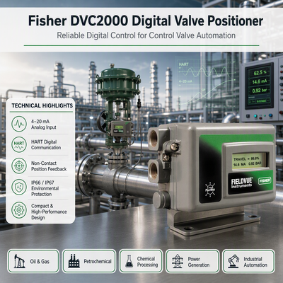 Fisher Fieldvue DVC2000 Định vị van thông minh Fisher 846 Chuyển đổi bộ chuyển đổi điện khí