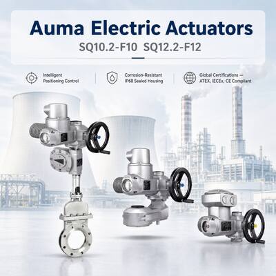 AUMA SA SQ Modulating Electric Actuator Intelligent Valve Actuator Độ chính xác cao cho đường ống và tự động hóa nhà máy điện