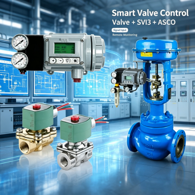 Bộ định vị van kỹ thuật số Masoneilan SVI3 HART Chẩn đoán nâng cao SmartRecovery Kiểm soát độ chính xác cao