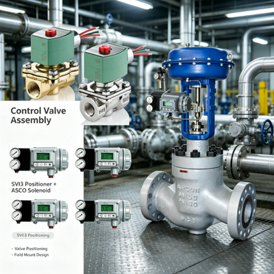 Bộ định vị van kỹ thuật số Masoneilan SVI3 HART Chẩn đoán nâng cao SmartRecovery Kiểm soát độ chính xác cao