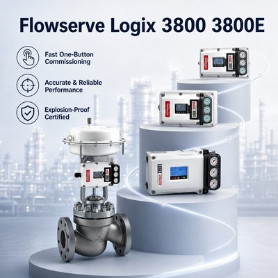 Mới về hàng Flowserve Logix 3800 3800E Bộ định vị van khí nén kỹ thuật số Phụ tùng van điều khiển