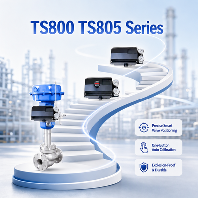 TS800 TS805 Series Smart Valve Positioner Ventil cầu