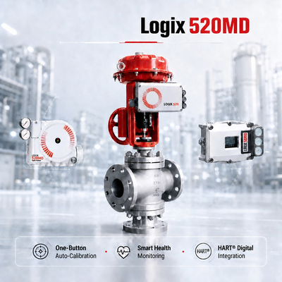 Bộ định vị kỹ thuật số Flowserve Logix 520MD Plus HART 7 4 20mA IP66