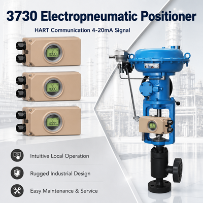 3730 Máy định vị kỹ thuật số HART 4 Máy điều khiển động cơ khí lực 20mA cho van điều khiển công nghiệp