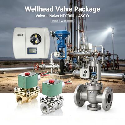 Valmet Me-sto Neles ND7000 Bộ điều khiển van kỹ thuật số thông minh với van điện tử ASCO để điều khiển quy trình