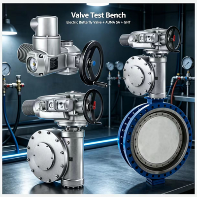AUMA SA Multi-turn Actuator chất lượng cao với hộp số GHT High Torque Industrial Valve Drive Solution