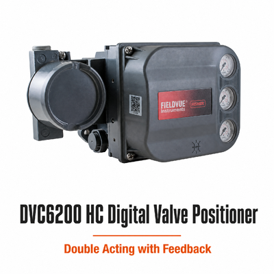 DVC6200 HC Bộ điều khiển van kỹ thuật số Máy định vị van hoạt động đôi với phản hồi