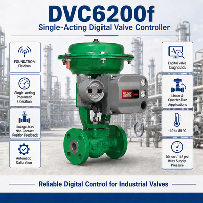 FD DVC6200F Điều khiển van kỹ thuật số hoạt động đơn