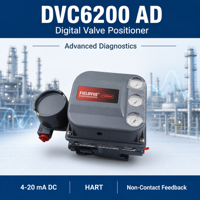 Bộ định vị van khí nén kỹ thuật số DVC6200 AD Chẩn đoán hiệu suất nâng cao HART