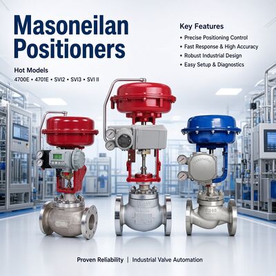 Máy định vị van Masoneilan 4700E SVI1000 SVI2 SVI3