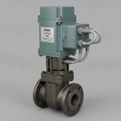 Bộ truyền động điện đa vòng bằng hợp kim nhôm IP68 và bộ truyền động van điện cho van cổng