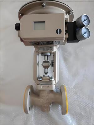 Bộ định vị van điện khí nén Samson 4763 4-20 mA với cân bằng lực và hành động đảo chiều tại hiện trường