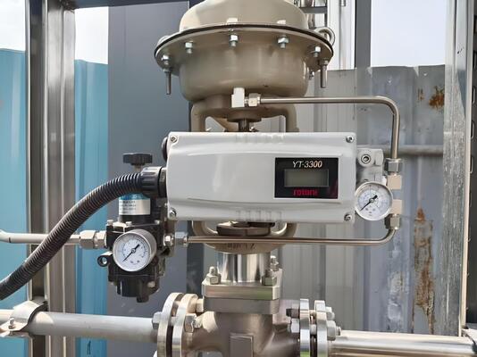 HART Communication Smart Valve Positioner with Auto-Calibration and Non-Contact Feedback