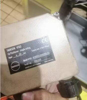 Tiến bộ công nghiệp chính xác Samson 4763 Valve Positioner Package cho điều khiển thông minh