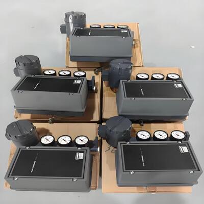 Bộ định vị van DC 4-20 mA lắp ráp sẵn với vỏ NEMA 4X IP66 để điều khiển van khí nén