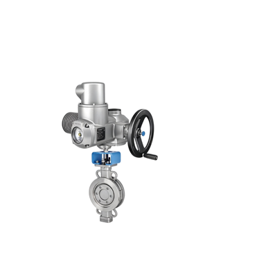 Bộ truyền động điện đa vòng IP66 với cấu trúc hợp kim thép không gỉ và nhôm, cùng công tắc giới hạn và mô-men xoắn có thể điều chỉnh để điều khiển van thông minh
