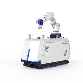 Cánh tay robot hợp tác màu trắng HSCR5 - II Hybrid Cobot cho nhà máy tự động