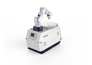 Cánh tay robot hợp tác màu trắng HSCR5 - II Hybrid Cobot cho nhà máy tự động
