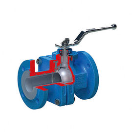 Thép không gỉ lót bóng Van khí nén PN 16 Class 150 Màu xanh Chứng nhận CE