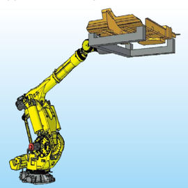Robot hàn điểm 6 trục 700 Fanuc tại chỗ ± 0,1mm Độ lặp lại Loại khớp nối